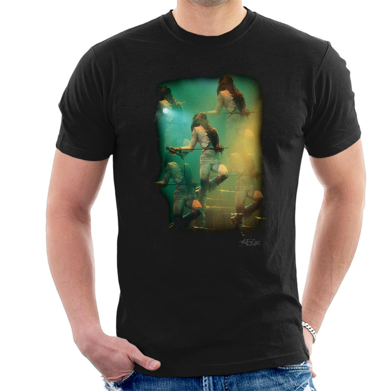 Freddie Mercury In White Queen On Stage Men's T-Shirt - Don't Talk To Me About Heroes