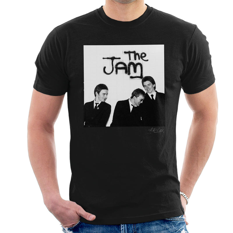 The Jam All Around The World Sleeve Session Spray Paint Men's T-Shirt - Don't Talk To Me About Heroes