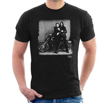Ian Astbury And Renee Beach Motorbike Men's T-Shirt - Don't Talk To Me About Heroes