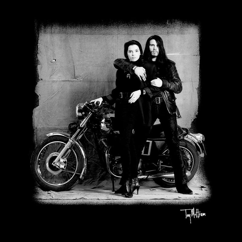 Ian Astbury And Renee Beach Motorbike