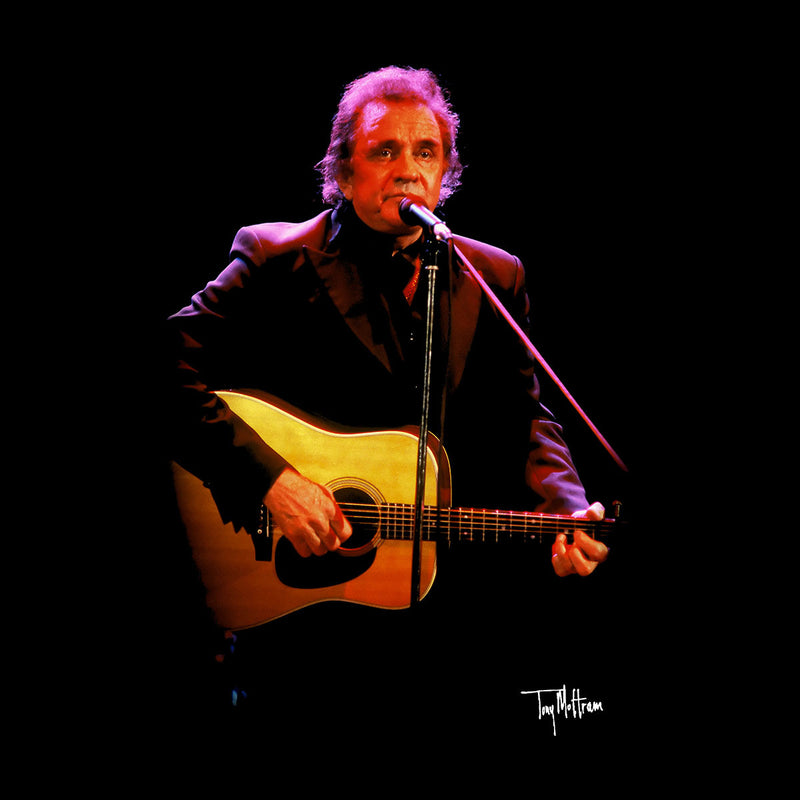 Johnny Cash Playing Guitar