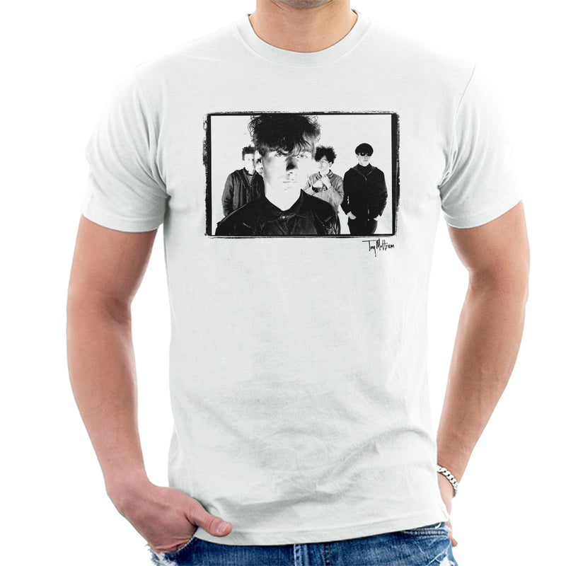 Jesus And Mary Chain Band Shot Jim Reid Close Up Men's T-Shirt - Don't Talk To Me About Heroes
