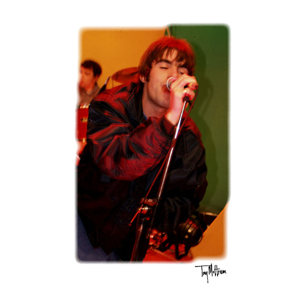 Browse Official Oasis Photographs On T-Shirts And Other Apparel