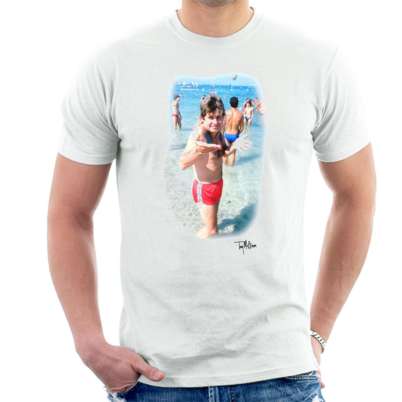 Ozzy Osbourne On The Beach Men's T-Shirt