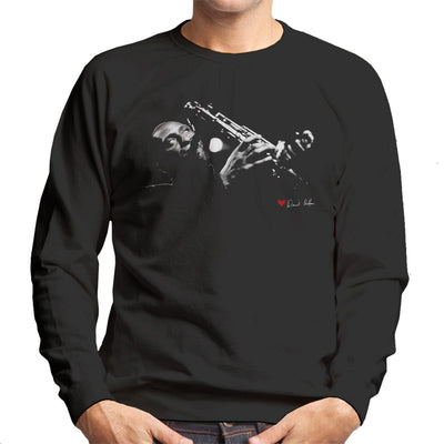 Sonny Rollins Playing Saxophone Reading 1967 Men's Sweatshirt
