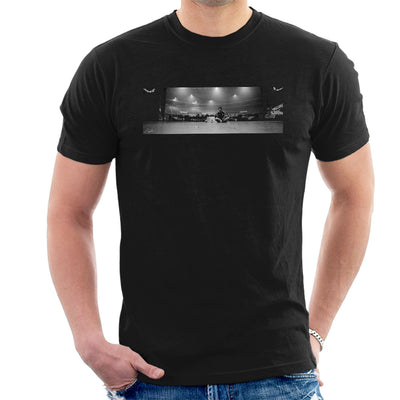 Liam Gallagher Oasis On Stage Panoramic Men's T-Shirt