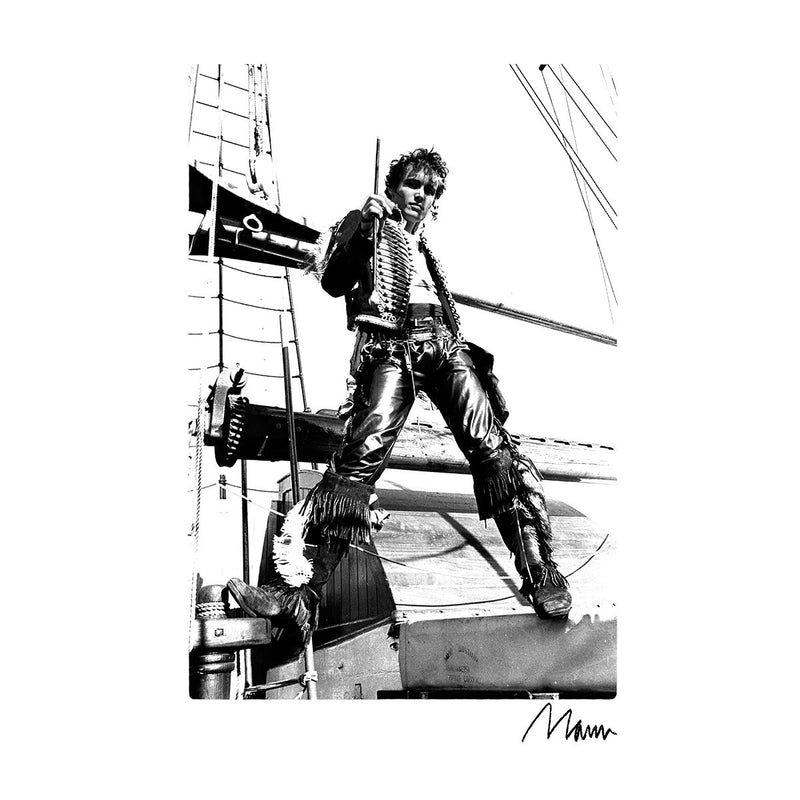 Adam Ant Prince Charming On A Ship Men's T-Shirt - Don't Talk To Me About Heroes