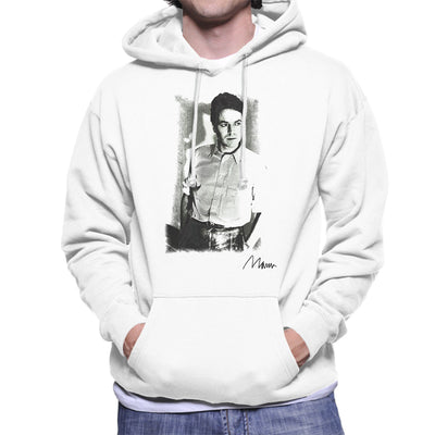 Robert Palmer Photo Men's Hooded Sweatshirt - Don't Talk To Me About Heroes