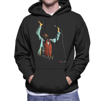 Marvin Gaye At The Royal Albert Hall London 1976 Men's Hooded Sweatshirt - Don't Talk To Me About Heroes