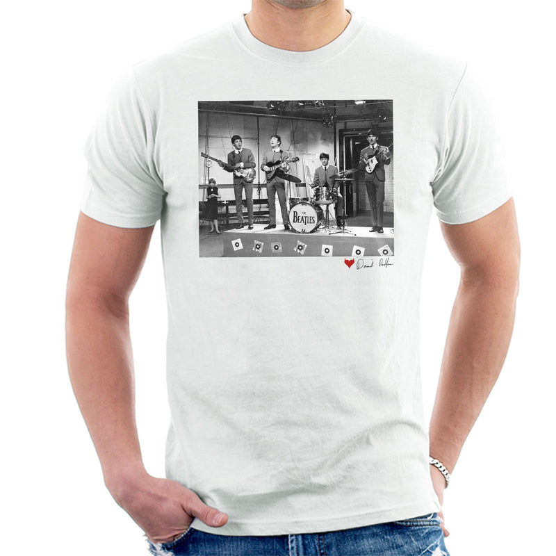 The Beatles Ready Steady Go London 1964 White Men's T-Shirt