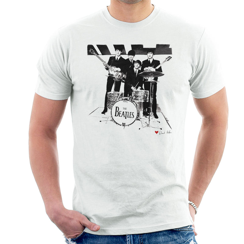 The Beatles Thank Your Lucky Stars Birmingham 1963 White Men's T-Shirt