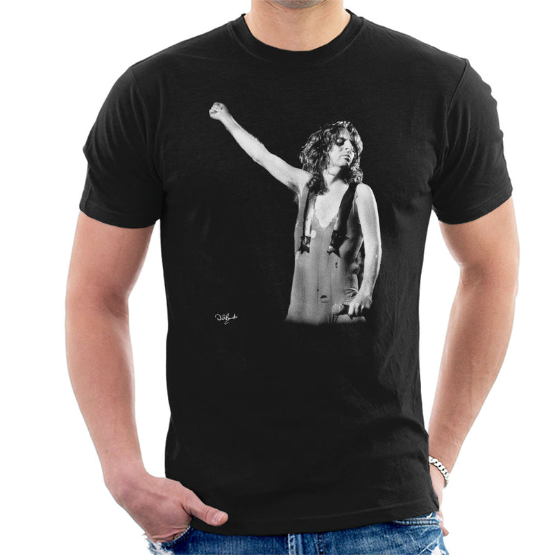 Alice Cooper On Stage Men's T-Shirt - Don't Talk To Me About Heroes