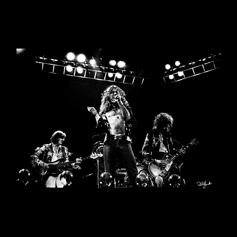 Led Zeppelin Performing In London Men's T-Shirt - Don't Talk To Me About Heroes