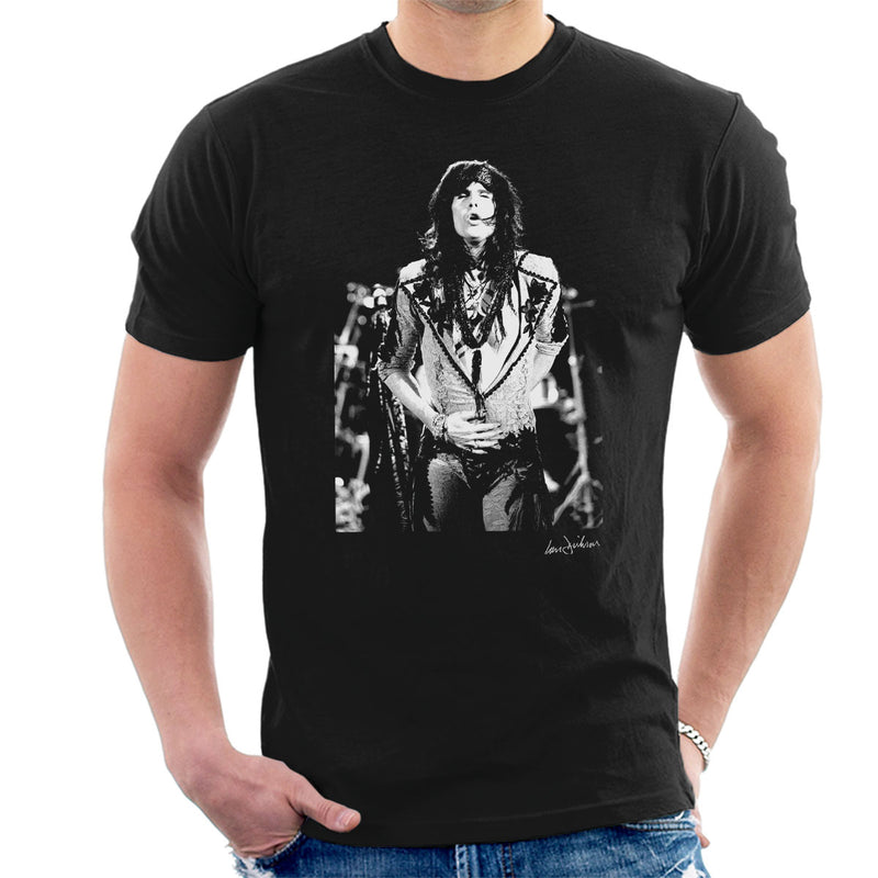 Aerosmith Steven Tyler 1989 Men's T-Shirt - Don't Talk To Me About Heroes