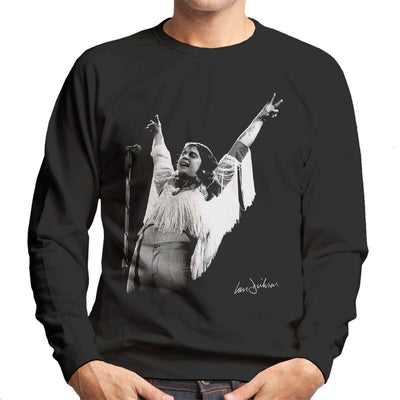 Black Sabbath Ozzy Osbourne 1973 Men's Sweatshirt - Don't Talk To Me About Heroes