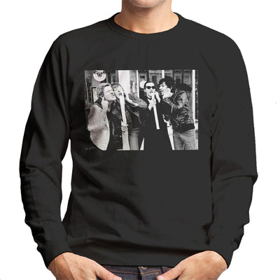 The Damned Outside Stiff Records 1977 Men's Sweatshirt - Don't Talk To Me About Heroes