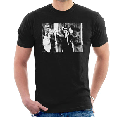 The Damned Outside Stiff Records 1977 Men's T-Shirt