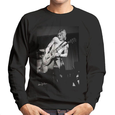 Mick Ronson Of The Hunter Ronson Band In Bristol 1975 Men's Sweatshirt - Don't Talk To Me About Heroes