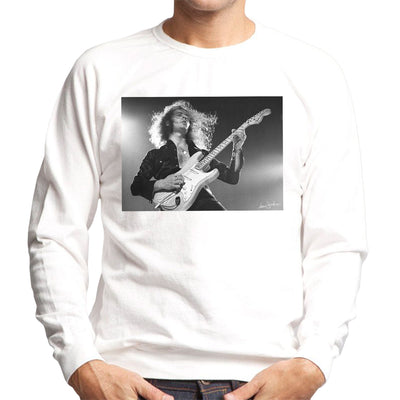 Ritchie Blackmore With Deep Purple 1973 Men's Sweatshirt