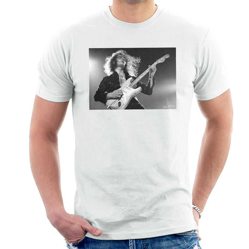 Ritchie Blackmore With Deep Purple 1973 Men's T-Shirt - Don't Talk To Me About Heroes