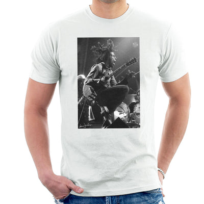 Bob Marley On Stage At Birmingham Odeon 1975 Men's T-Shirt - Don't Talk To Me About Heroes