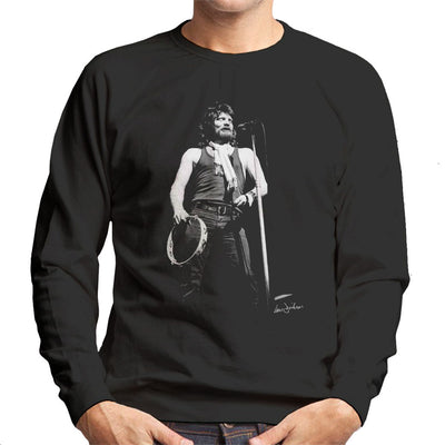 Raymond Froggatt Performing at Hammersmith Odeon 1974 Men's Sweatshirt - Don't Talk To Me About Heroes