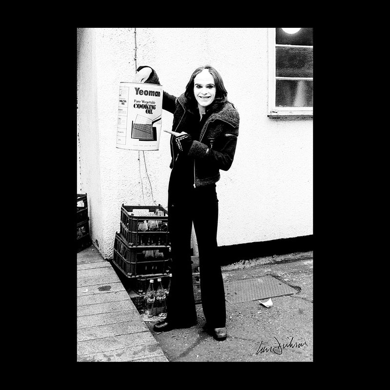 Peter Gabriel Reverse Mohawk And Makeup 1973