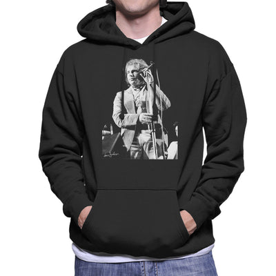 Van Morrison Live Shot 1973 Men's Hooded Sweatshirt