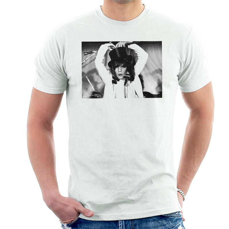 David Johansen New York Dolls Top Hat And Cane 1973 Men's T-Shirt - Don't Talk To Me About Heroes