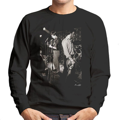 Ian Curtis And Peter Hook Of Joy Division Bowdon Vale Youth Club Men's Sweatshirt