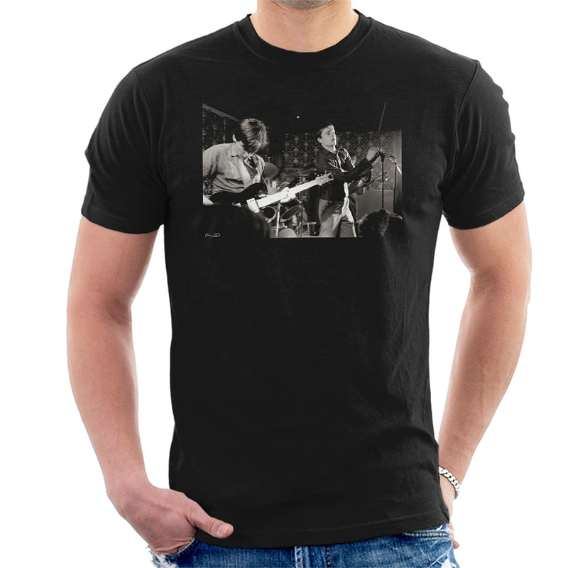 Joy Division Live Bernard And Ian Closeup Bowdon Vale Youth Club Men's T-Shirt