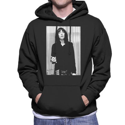 Patti Smith Smoking 1976 Men's Hooded Sweatshirt - Don't Talk To Me About Heroes