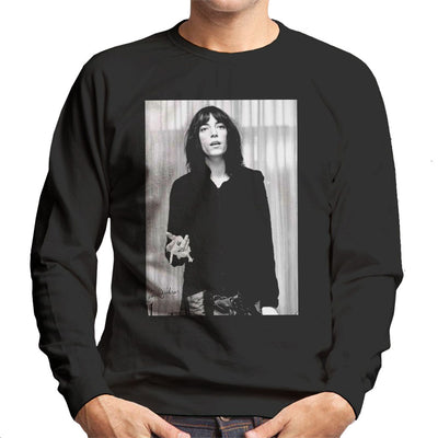 Patti Smith Smoking 1976 Men's Sweatshirt
