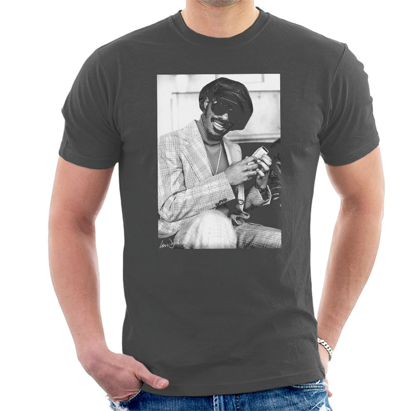 Stevie Wonder London Interview 1974 Men's T-Shirt - Don't Talk To Me About Heroes