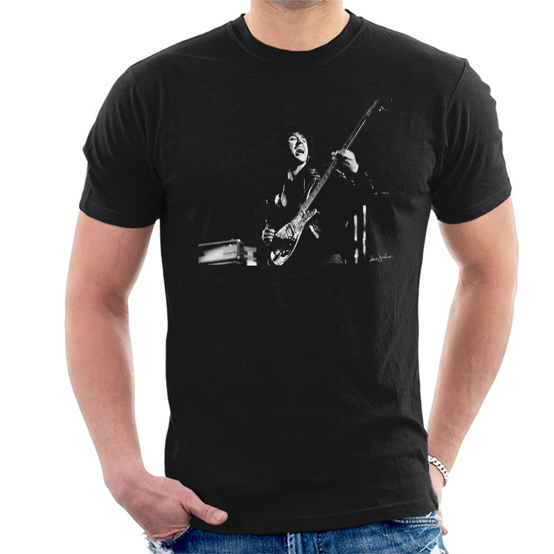 Thin Lizzy Phil Lynott 1976 Men's T-Shirt - Don't Talk To Me About Heroes