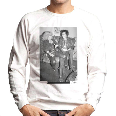 Sid Vicious And Nancy Spungen Hanging Out London 1978 Men's Sweatshirt - Don't Talk To Me About Heroes